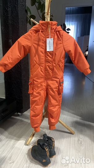 Комбинезон misha combearzon и сапоги adidas