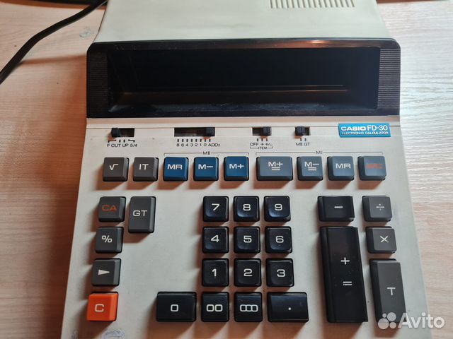 Калькулятор casio fd 30
