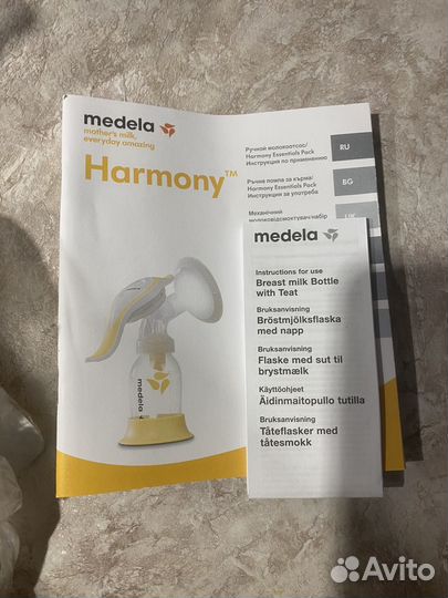 Молокоотсос medela ручной
