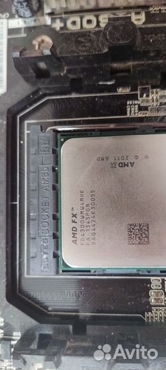 Материнка с процессором