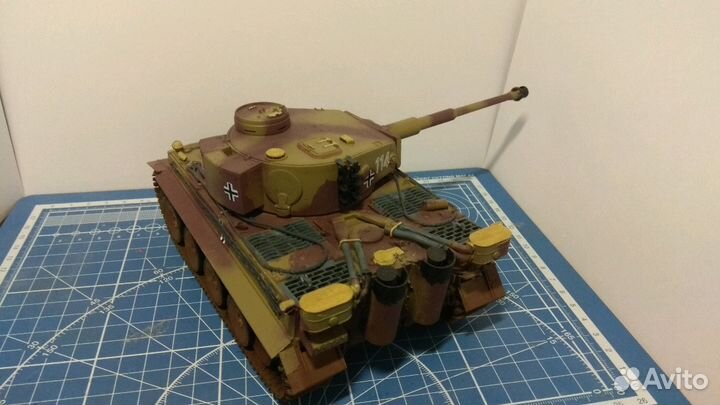 Модель немецкого танка Тигр
