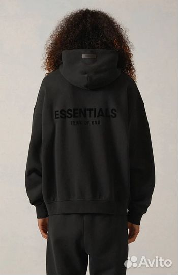 Худи Fear of God essentials оригинал