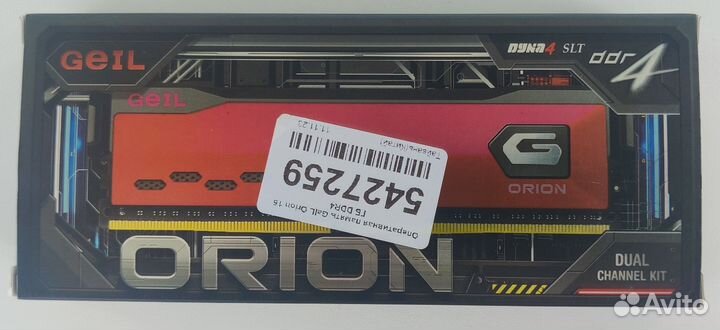 Оперативная память ddr4 16gb Geil Orion