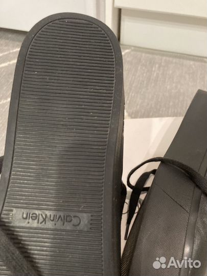 Calvin klein зимние женские ботинки 38р