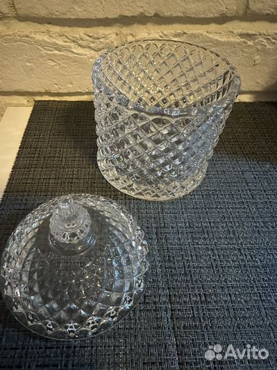 Конфетница или чайница Хрусталь