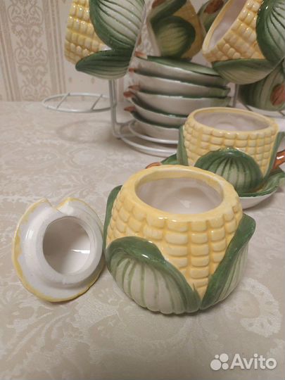 Сервиз кофейный, 16 предметов, новый