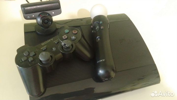 Игровая приставка ps3 super slim
