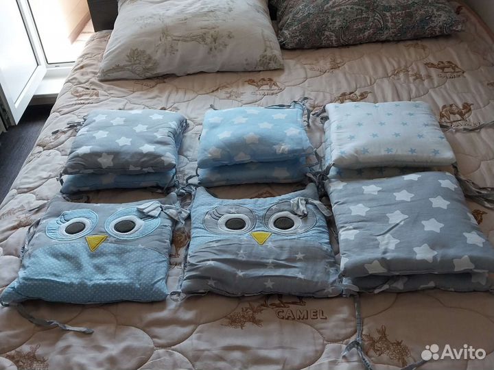 Бортики в кроватку