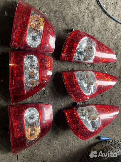 Задние фонари priora приора