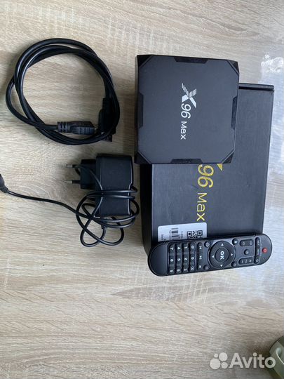 SMART tv андроид приставка X96 max 4/32 гб