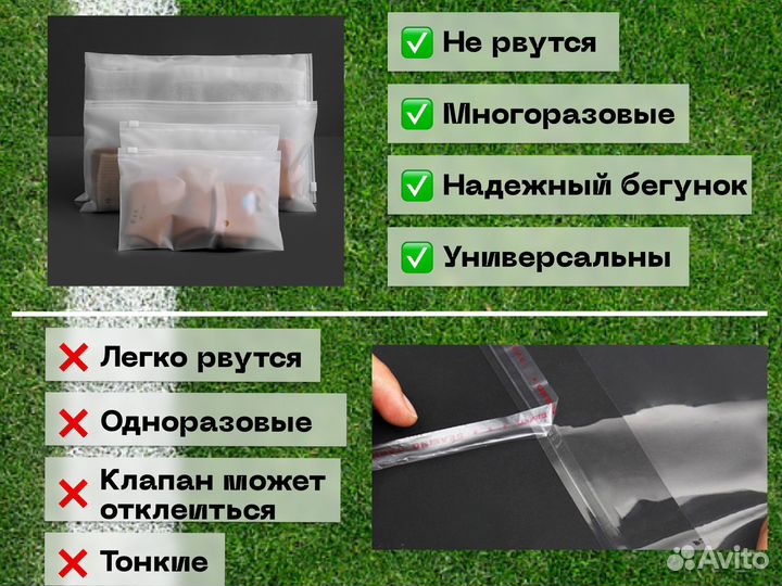 Зип пакеты с бегунком с нанесением логотипа от фабрики 30х40