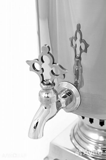 Самовар жаровый с трубой об. 5 литров 