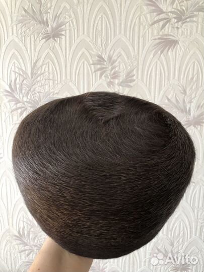 Шапка женская нутрия