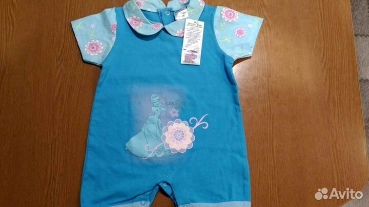 Новые боди (не б/у) на 9-18 мес