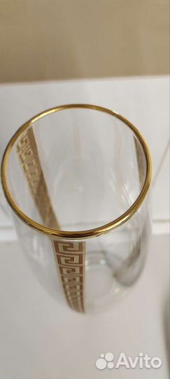 Стеклянная ваза в стиле Гуччи