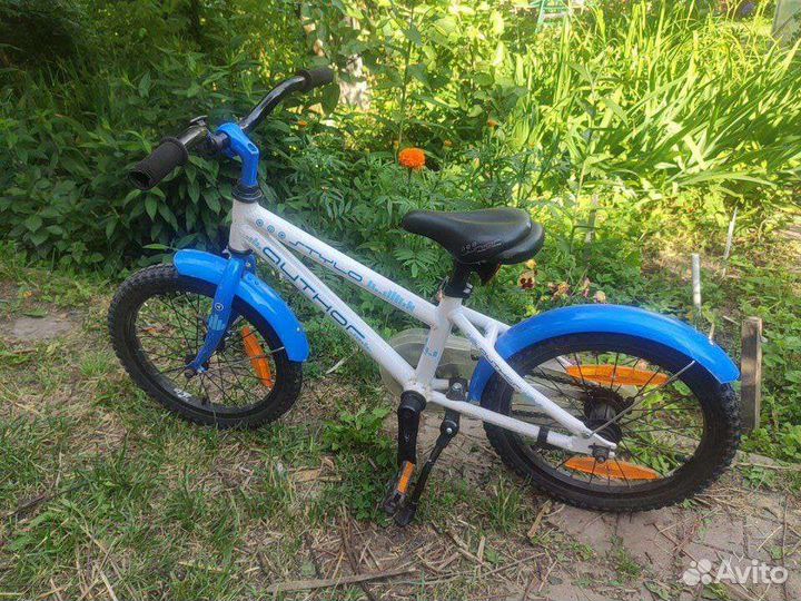 Детский велосипед 16 алюминий author stylo