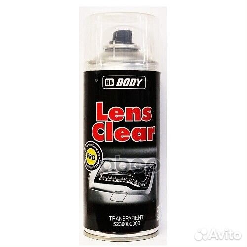 5230000000 аэрозольный лак Body д/оптики бесцв