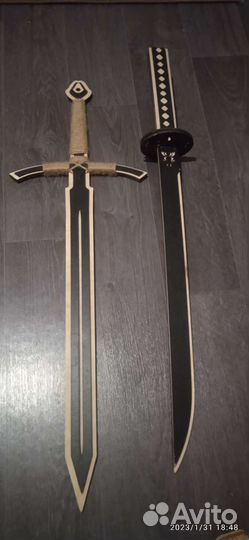 Меч из дерева