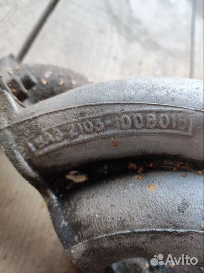 Выпускной коллектор ваз 2103