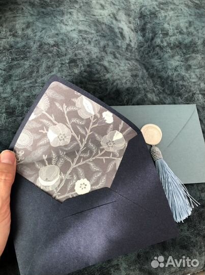 Конверты под приглашения ручной работы