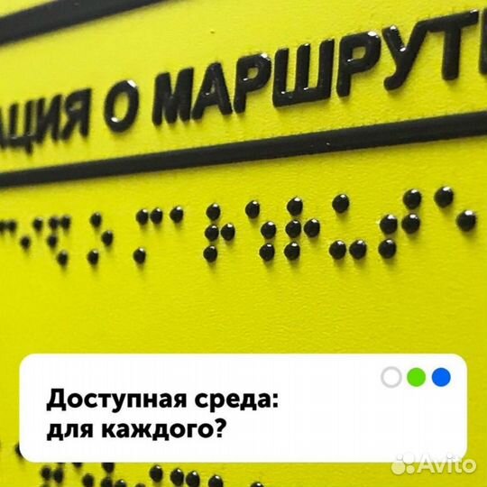 Тактильные таблички Брайля,Пиктограммы Мнемосхемы