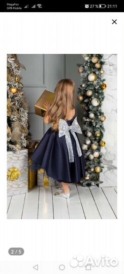 Платье для девочки 116