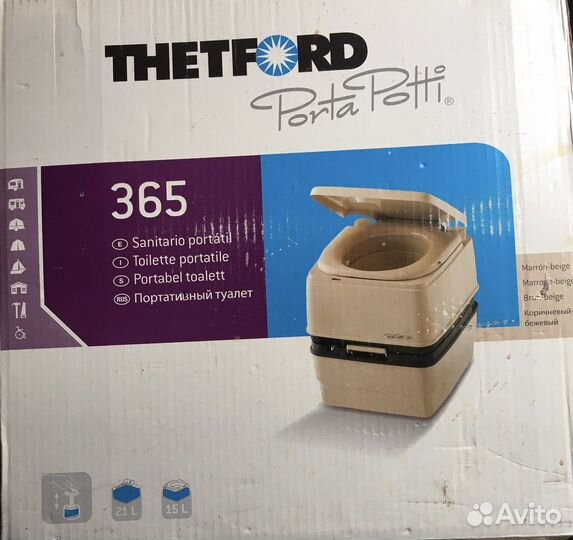 Биотуалет thetford porta potti 365