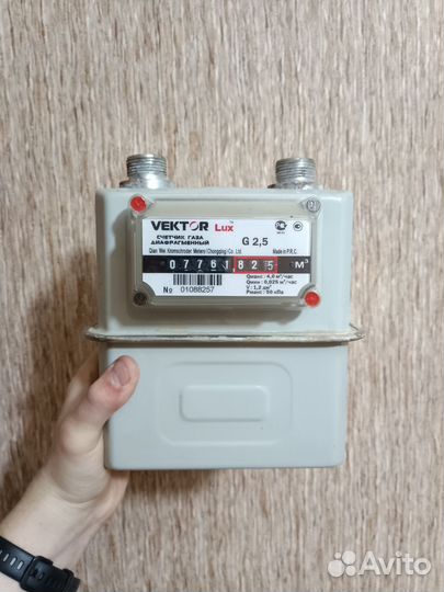 Счётчик газа Vektor Lux G 2,5