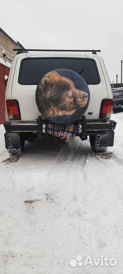 Кронштейн для запасного колеса на ниву