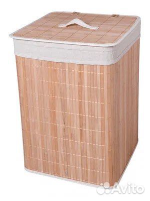 Корзина для белья бамбук