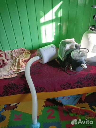 Каркасный бассейн intex