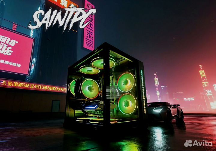 Игровой пк на видеокарте geforce GTX 1050 Ti