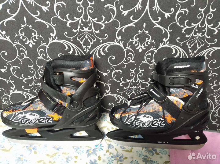 Коньки раздвижные