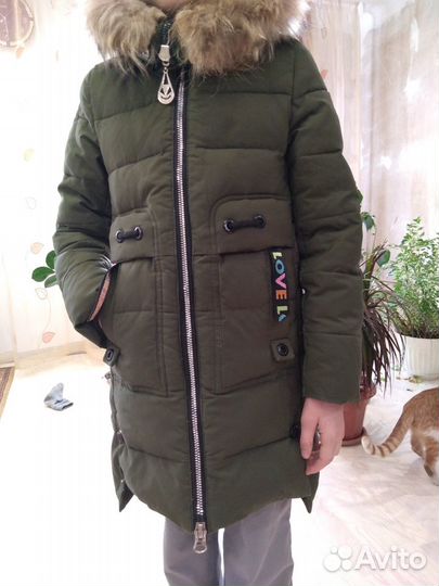 Зимний пуховик для девочки