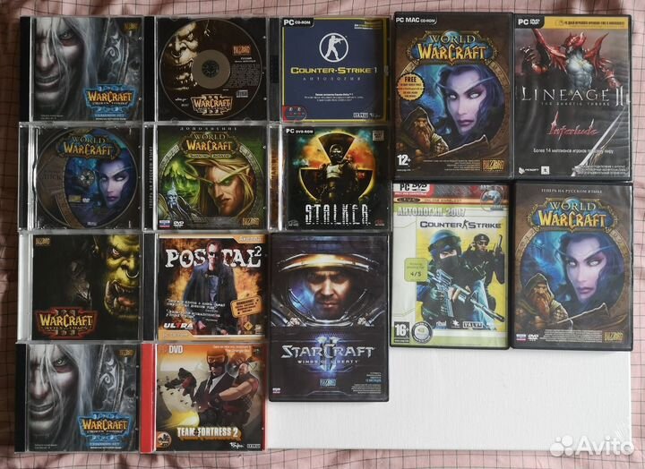 Компьютерные игры на дисках