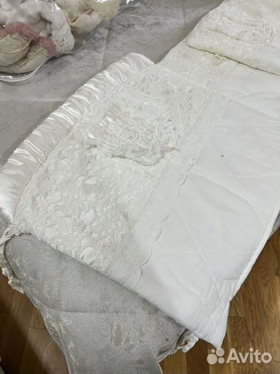 Бортики и балдахин в кроватку