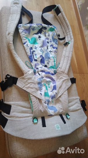 Слинг рюкзак Переноска Кенгуру aloe