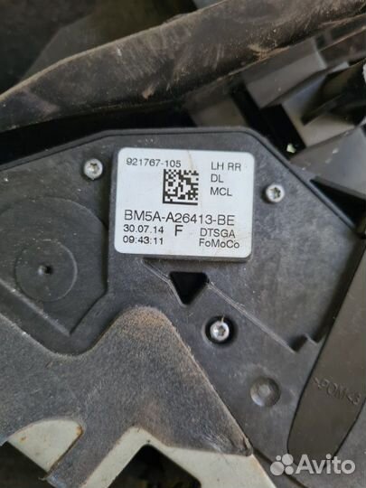 Замок боковой двери задний левый Ford Focus 3 1.6