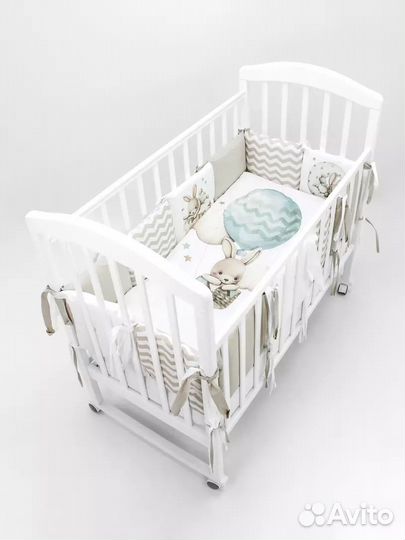 Комплект в кроватку для новорожденных