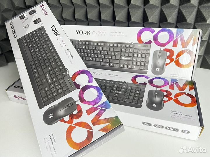 Клавиатура + мышь usb комплект