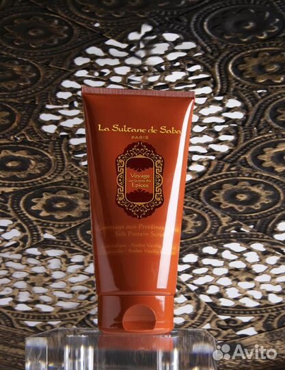 La sultane de saba гоммаж протеин скраб для тела