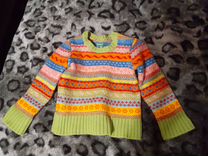 Вязаный свитер детский