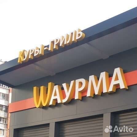 Вывеска Шаурма