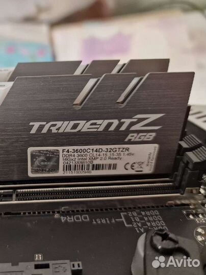 Aorus x570 master + 32gb ddr4 gskill 3600mhz