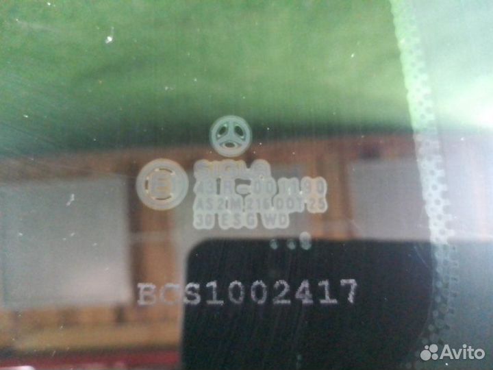 Стекло кузовное глухое правое Mercedes Clk Coupe