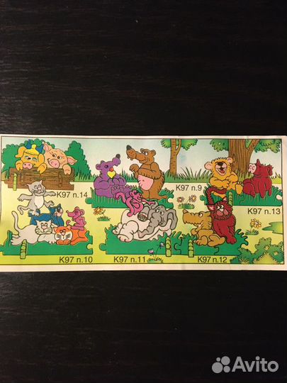 Серия киндеров сборка Ноев Ковчег,забор