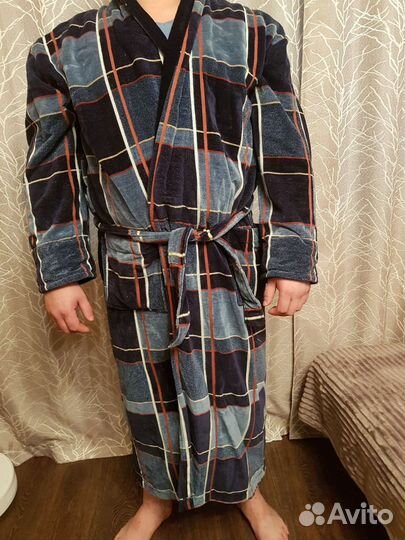 Мужской махровый халат