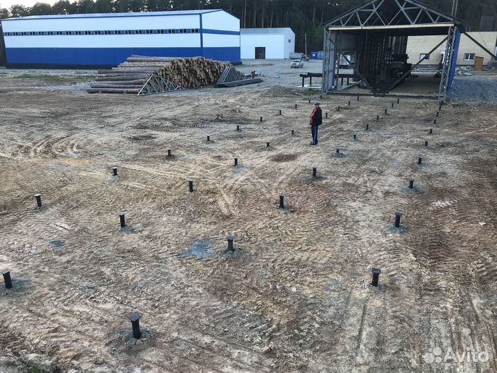 Винтовые сваи