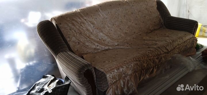 Диван и 2 кресла комплект бу