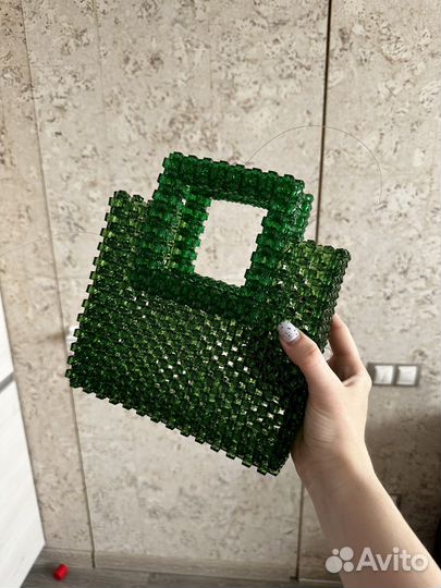Сумка женская из бусин
